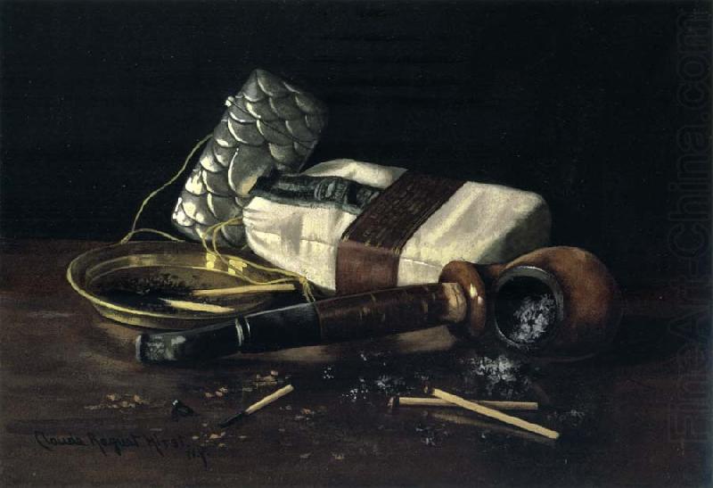 Still Life with Pipe and Tobacco, Hirst, Claude Raguet